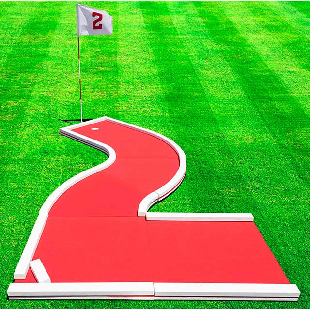 Trade show putt putt rental image